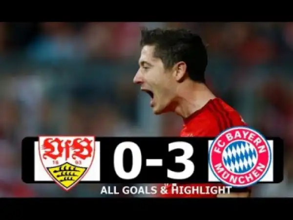 Video: Stuttgart vs Bayern Munich 0-3 Buts et Resume 01/09/2018 HD